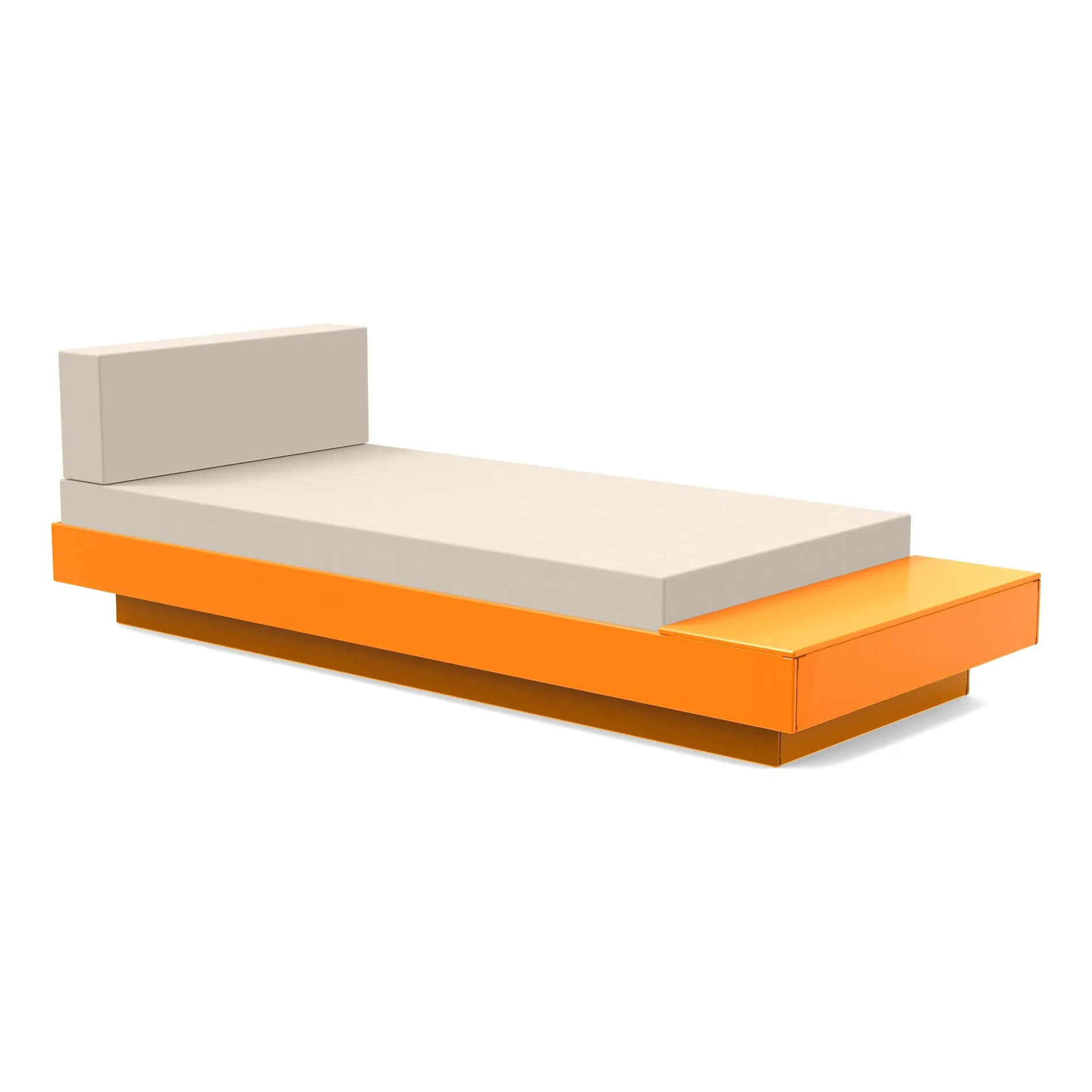 Platform One Chaise Lounge with Table