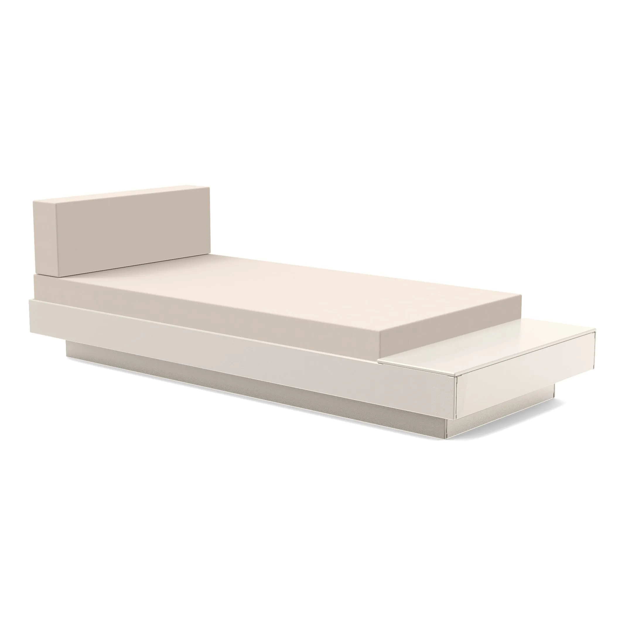 Platform One Chaise Lounge with Table
