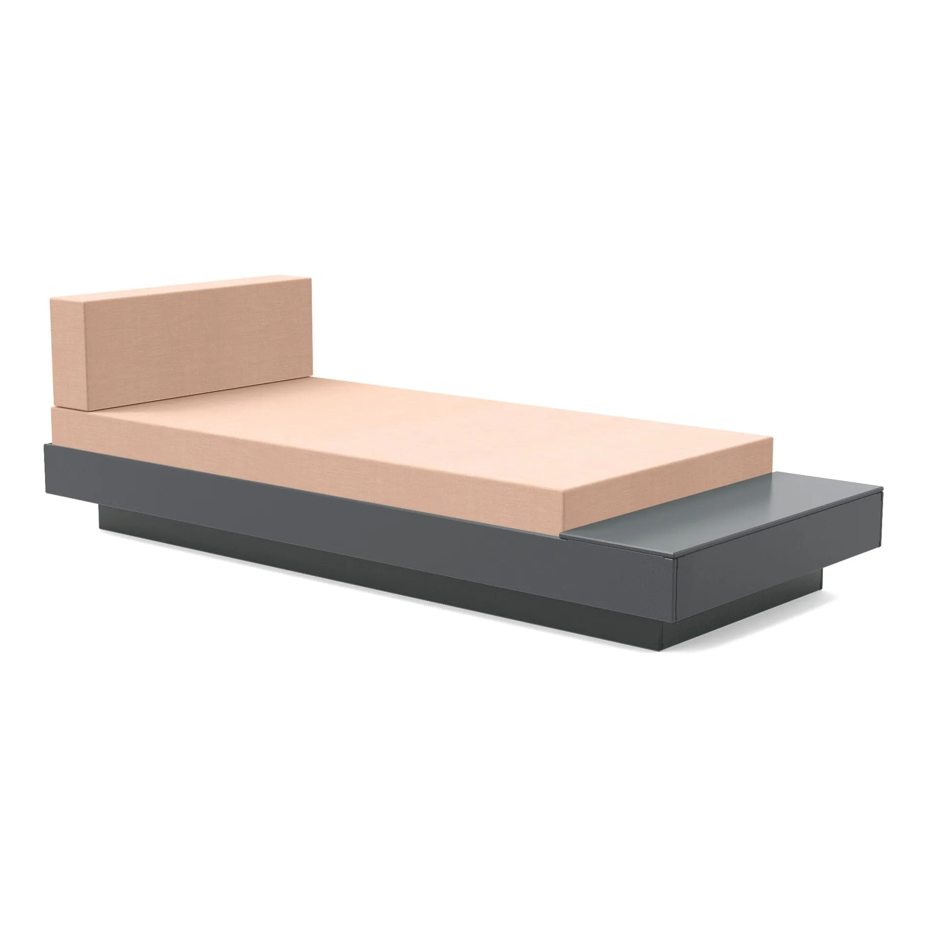 Platform One Chaise Lounge with Table