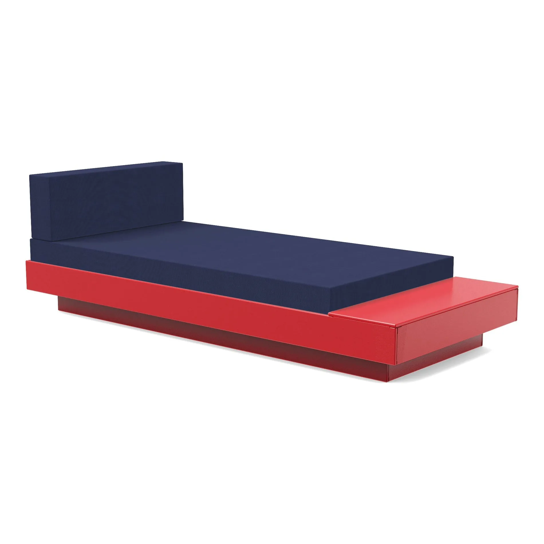 Platform One Chaise Lounge with Table