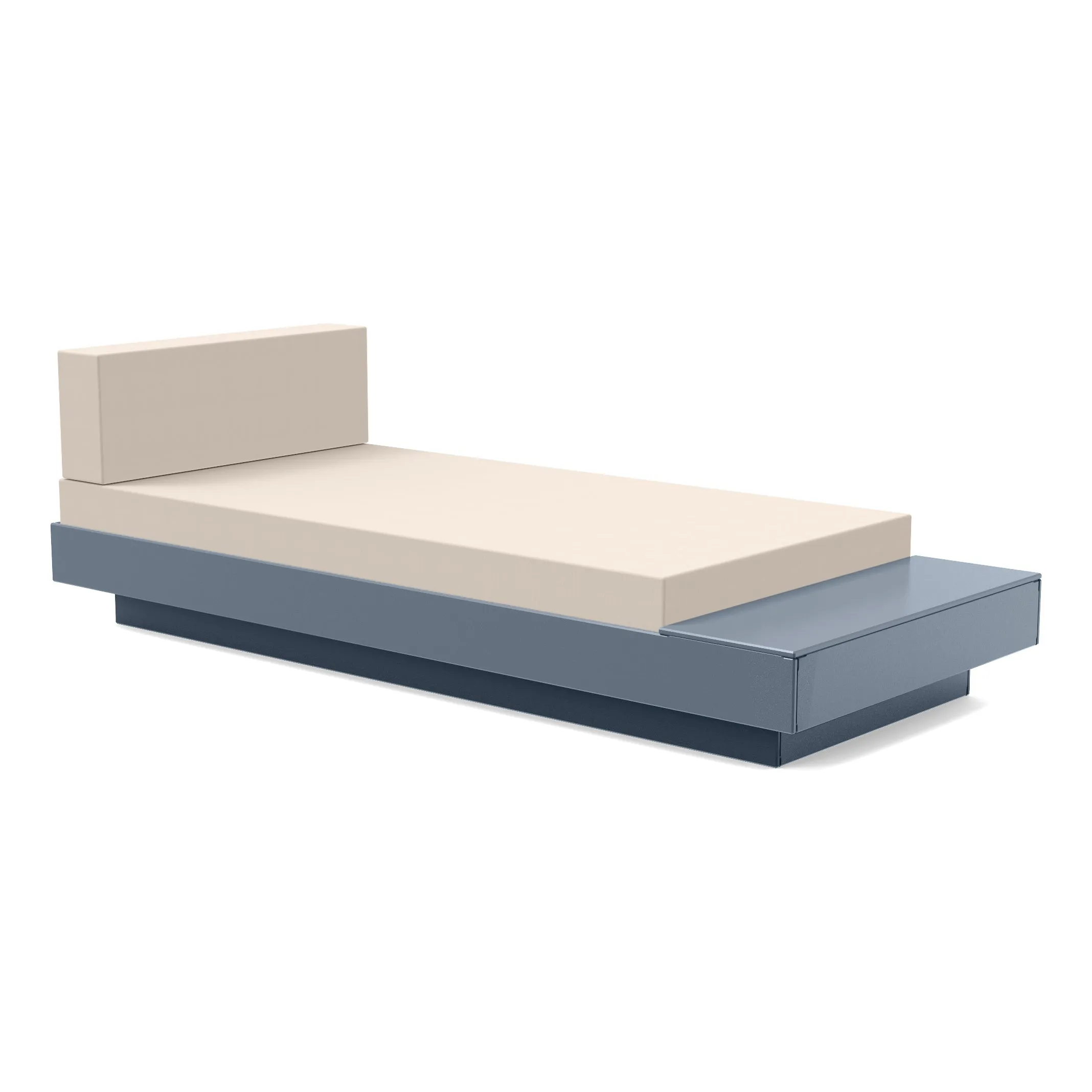 Platform One Chaise Lounge with Table