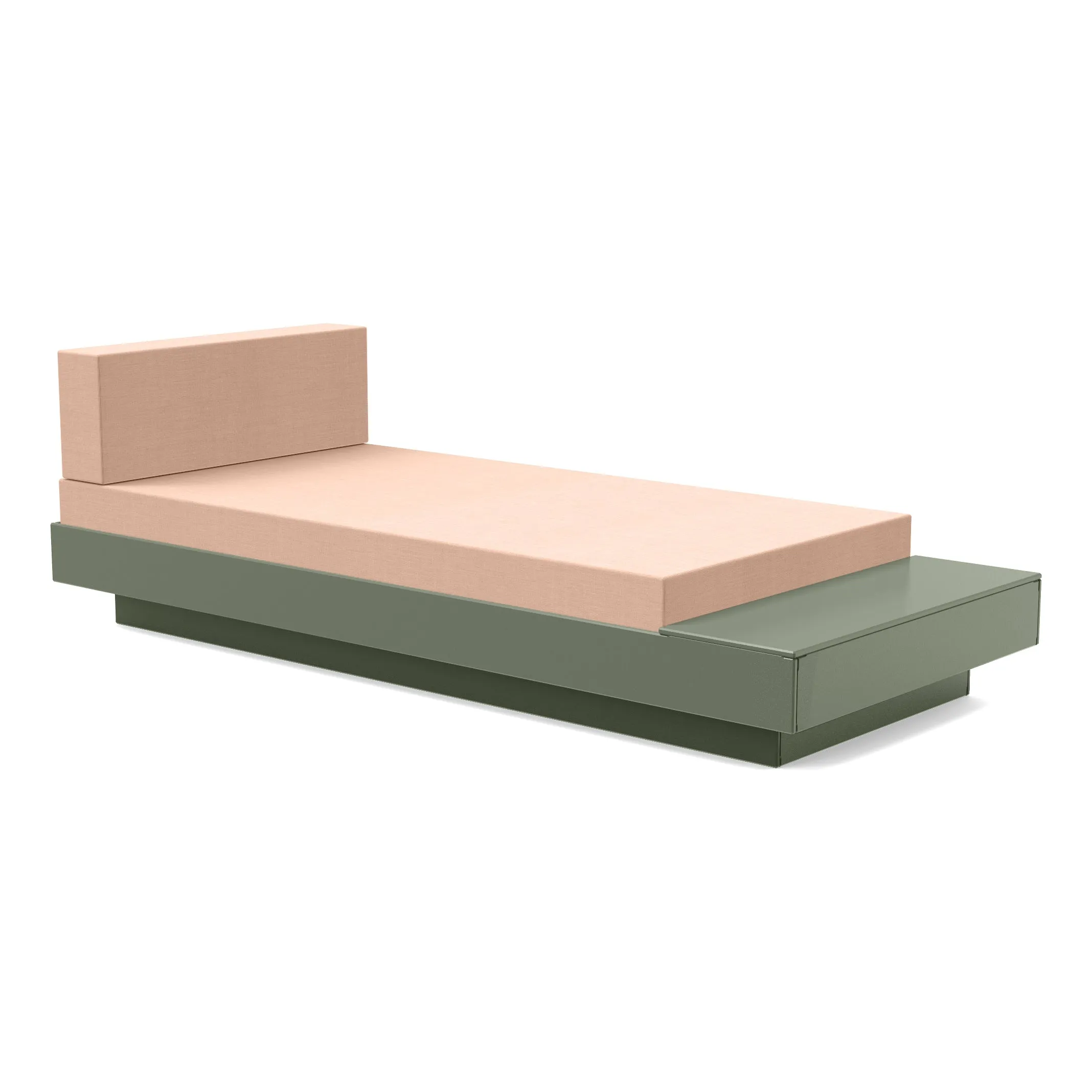 Platform One Chaise Lounge with Table