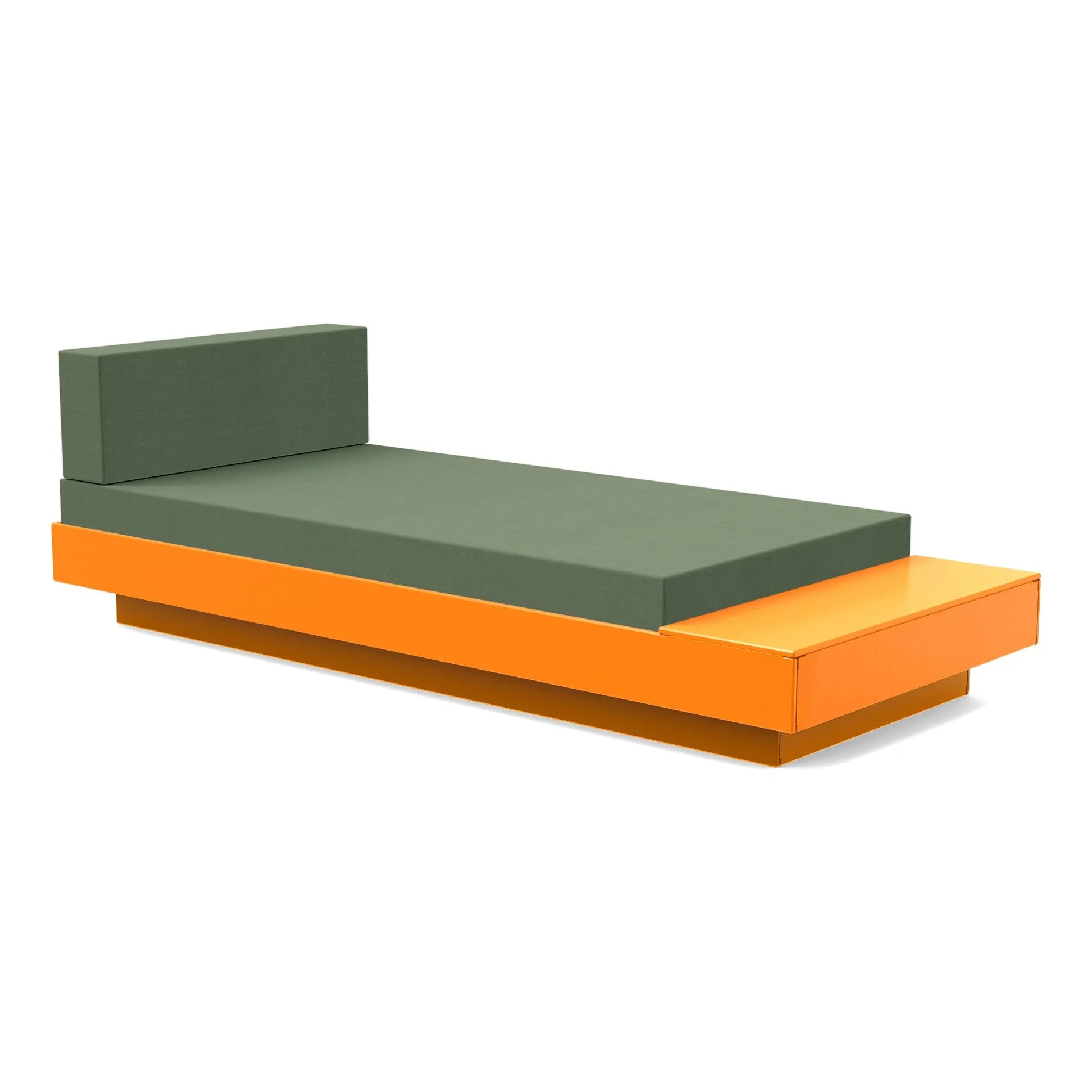 Platform One Chaise Lounge with Table