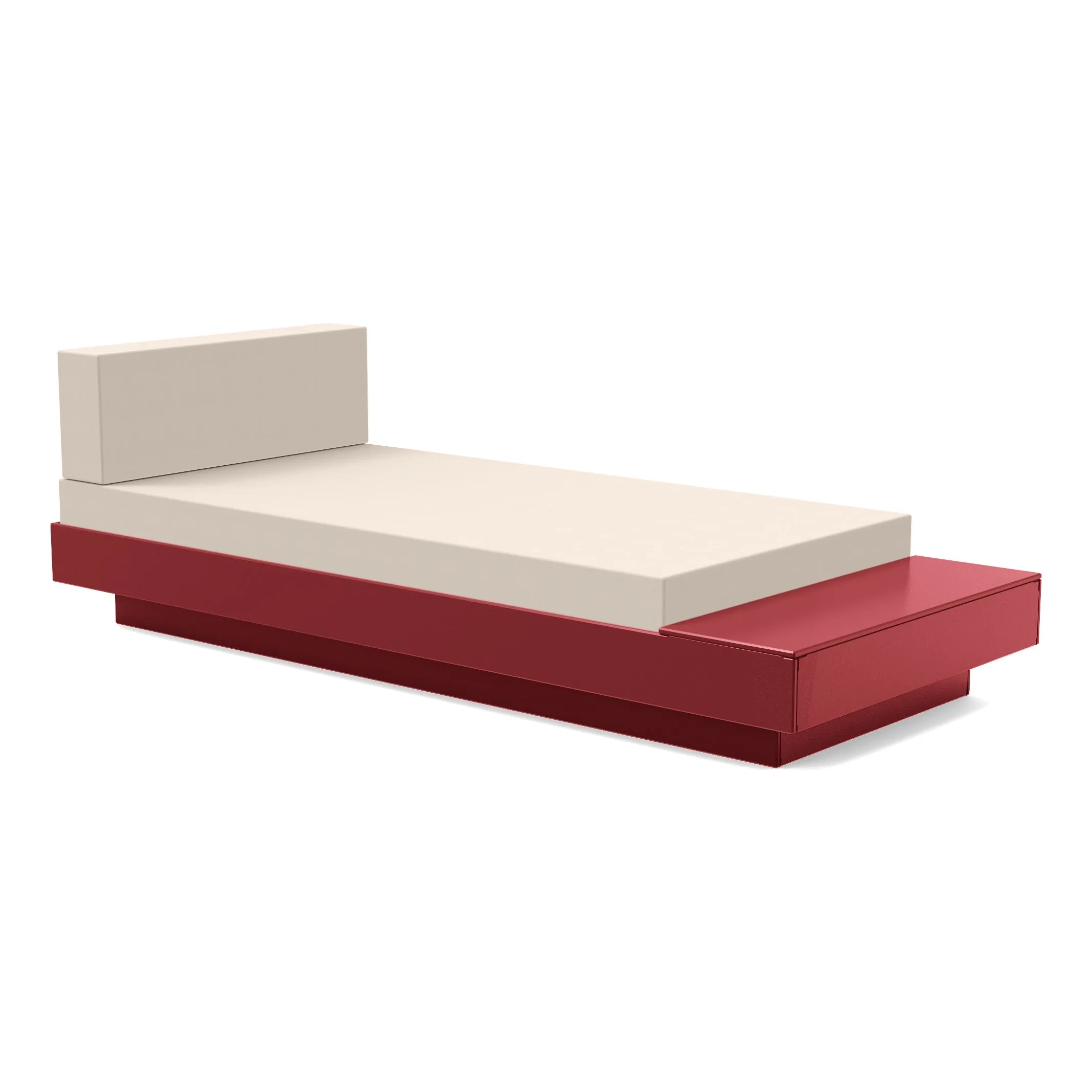 Platform One Chaise Lounge with Table