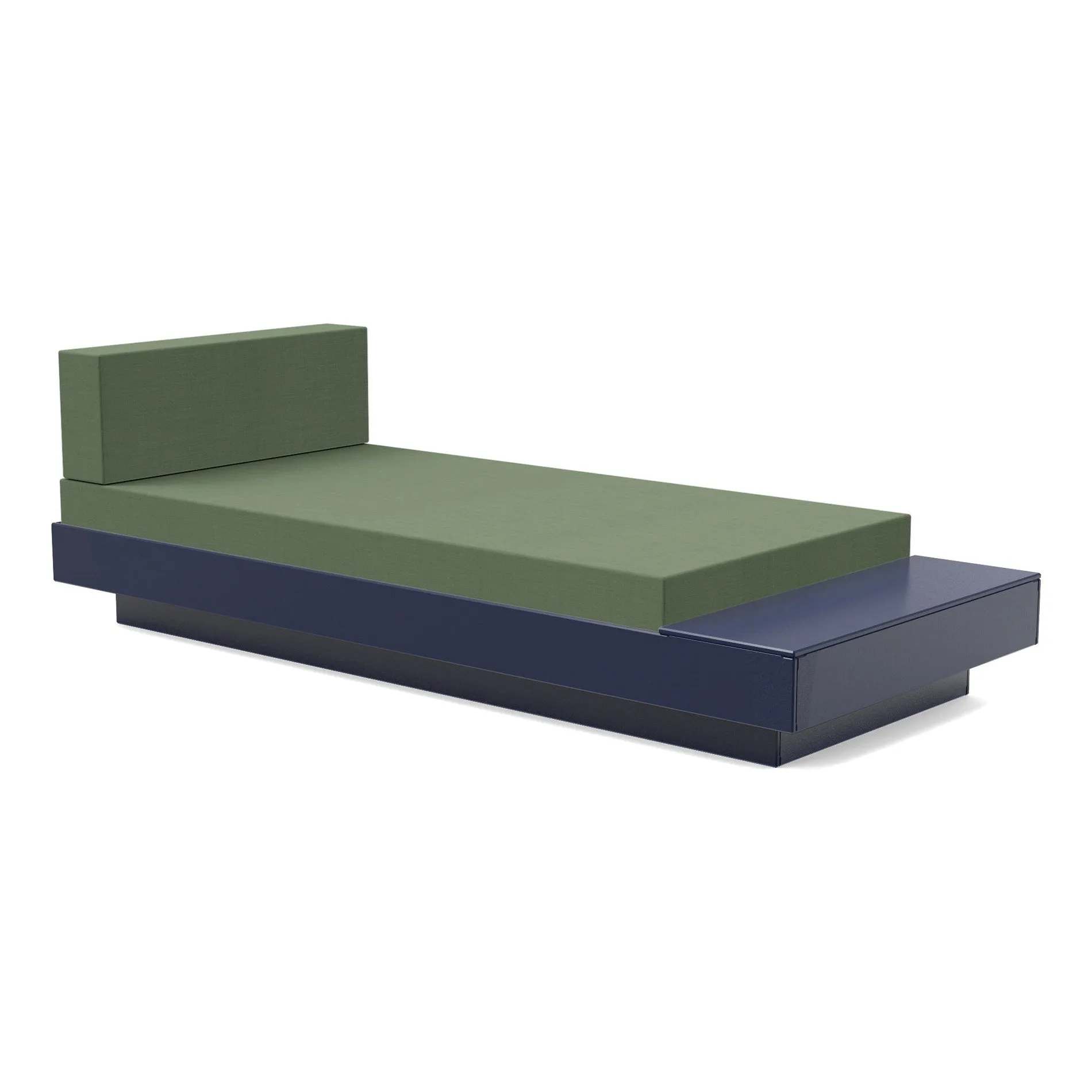 Platform One Chaise Lounge with Table
