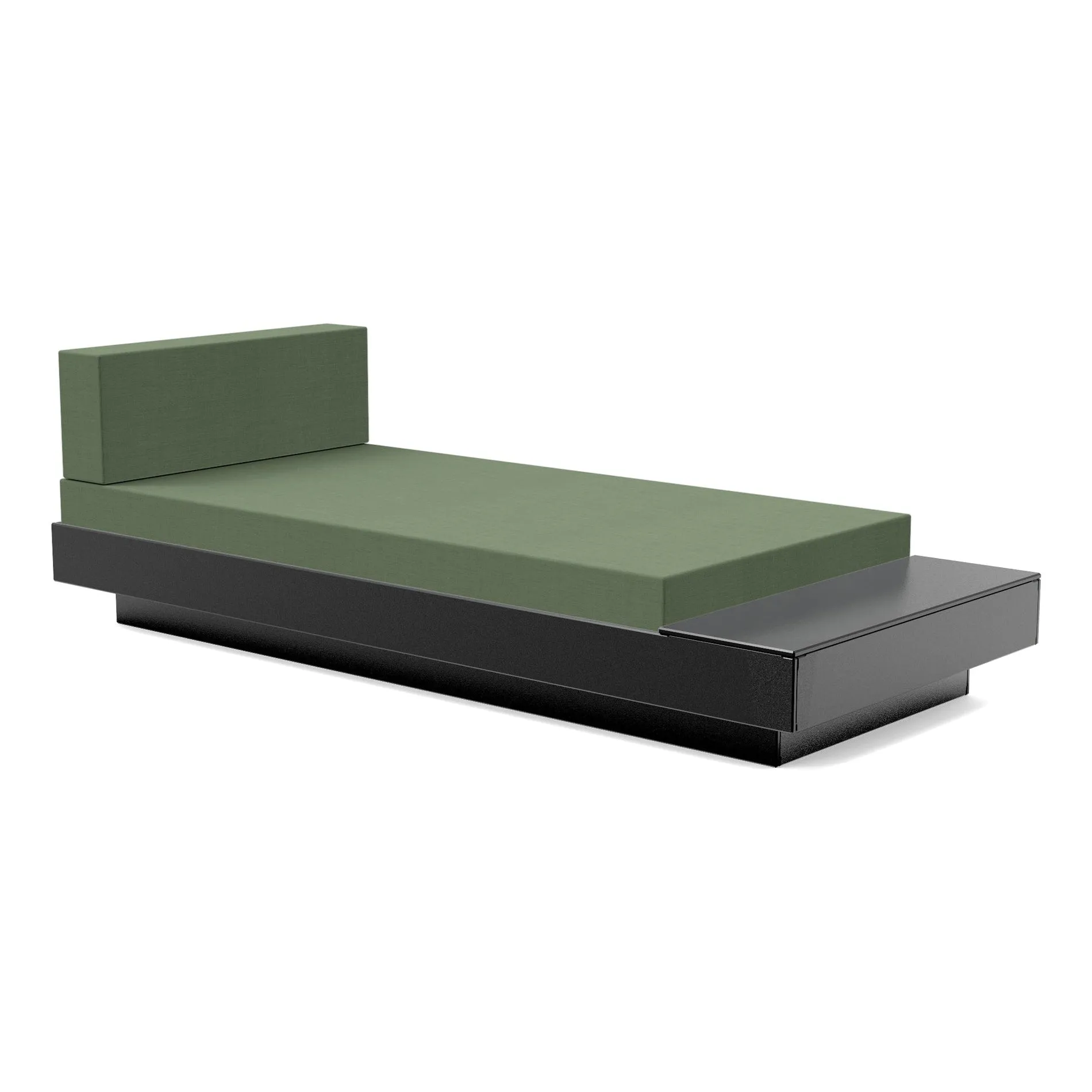 Platform One Chaise Lounge with Table