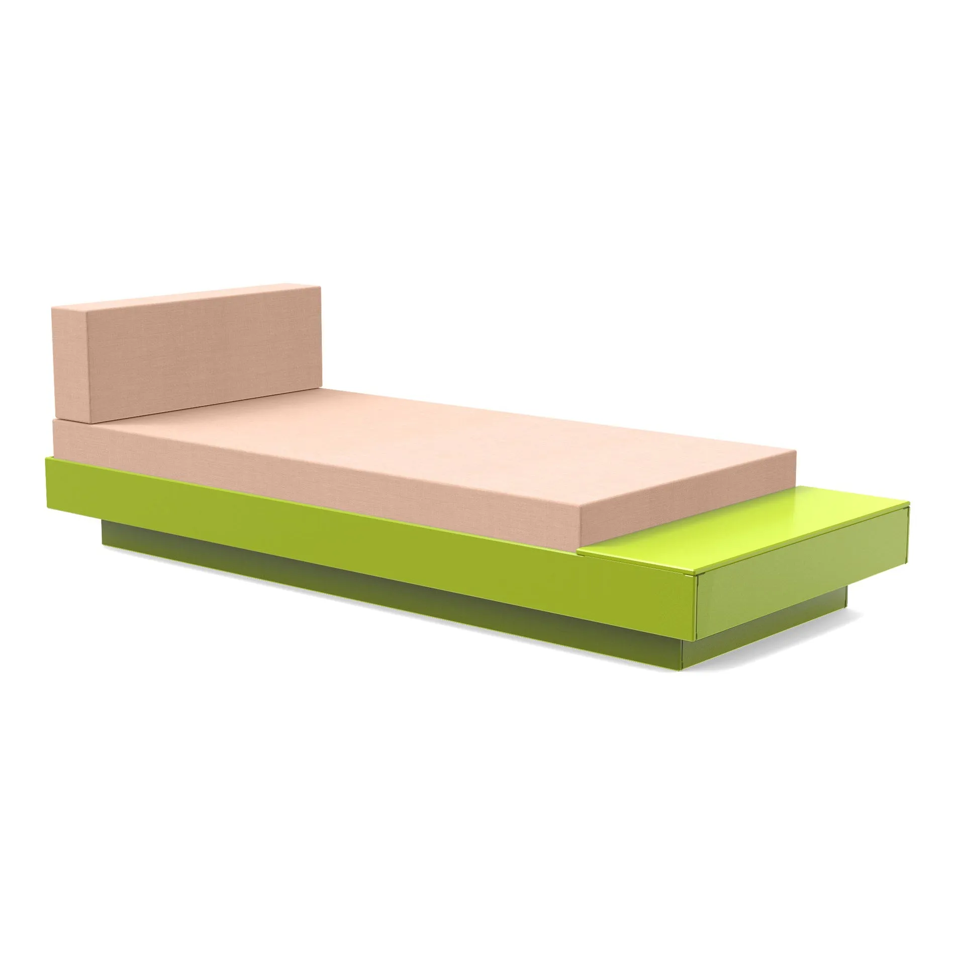 Platform One Chaise Lounge with Table
