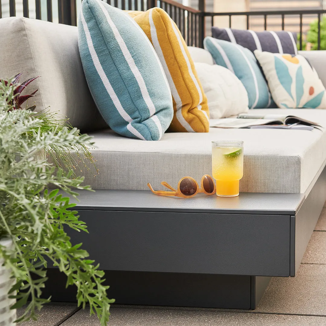 Platform One Sofa with Left or Right Table