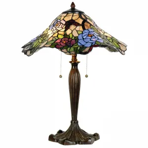 Poole Tiffany Table Lamp - Tiffany Lighting Direct