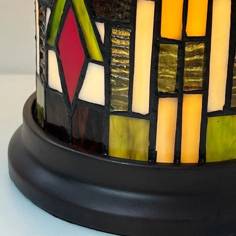 Prairie Round Tiffany Table Lamp - Tiffany Lighting Direct