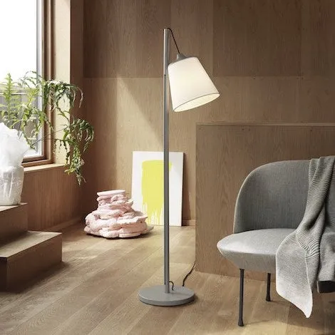 Pull Floor Lamp, Grey