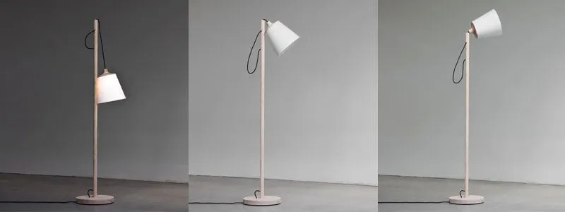 Pull Floor Lamp, Grey