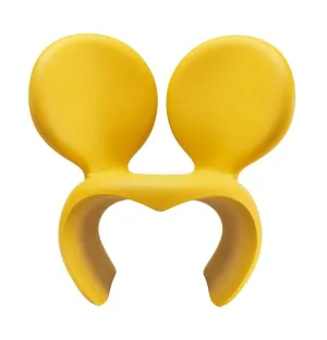 Qeeboo Don't F**K With The Mouse Chair Plastic, Yellow