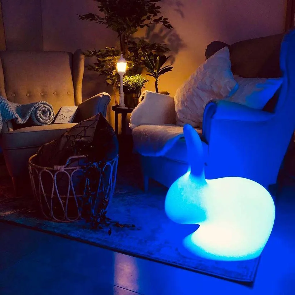 Qeeboo Rabbit Led Light Restartable, S