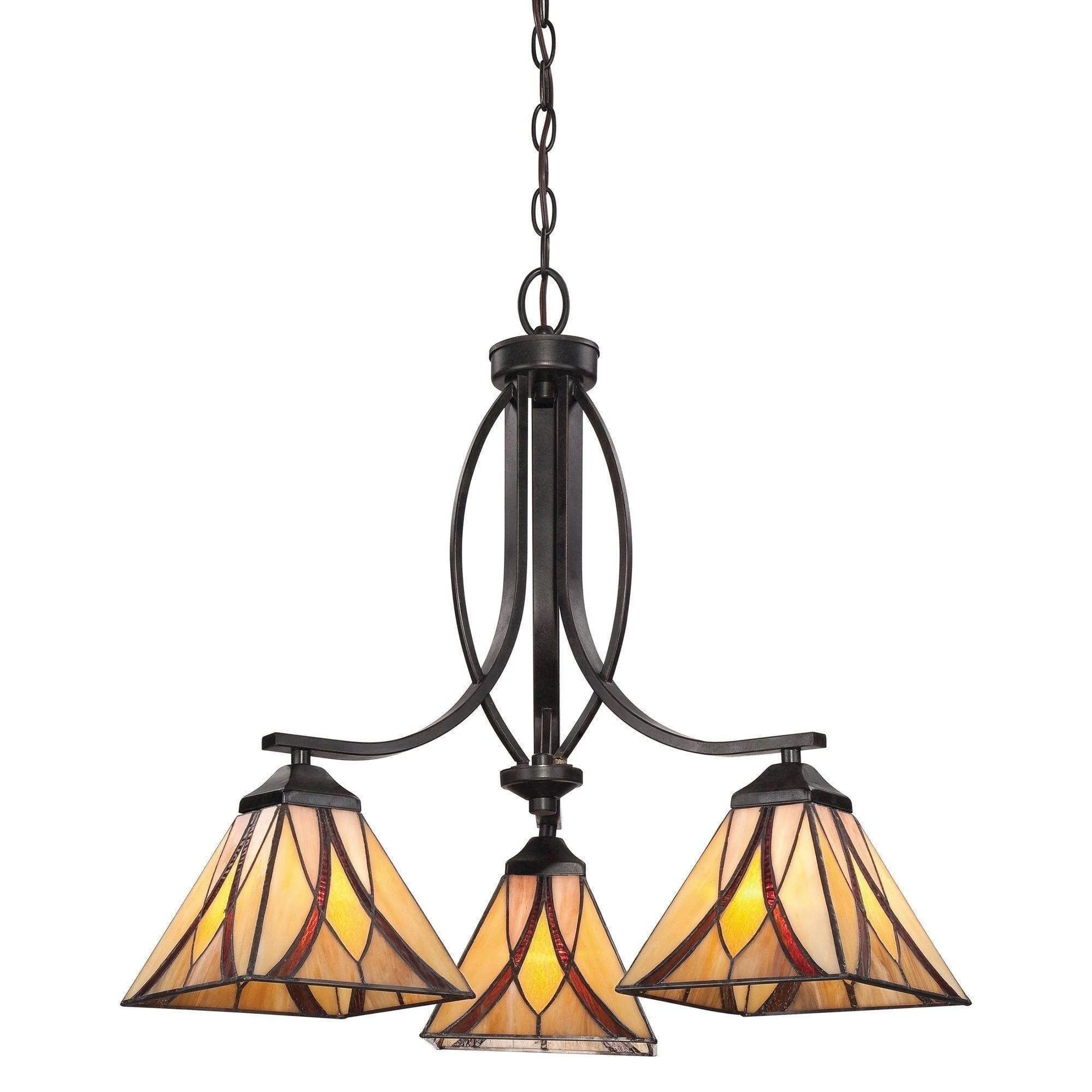 Quoizel Asheville Tiffany Ceiling Light
