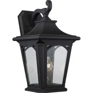 Quoizel Bedford Large Black Outdoor Wall Light