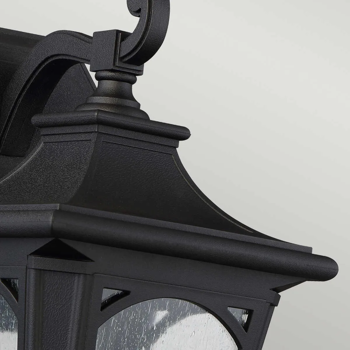 Quoizel Bedford Medium Black Outdoor Wall Light