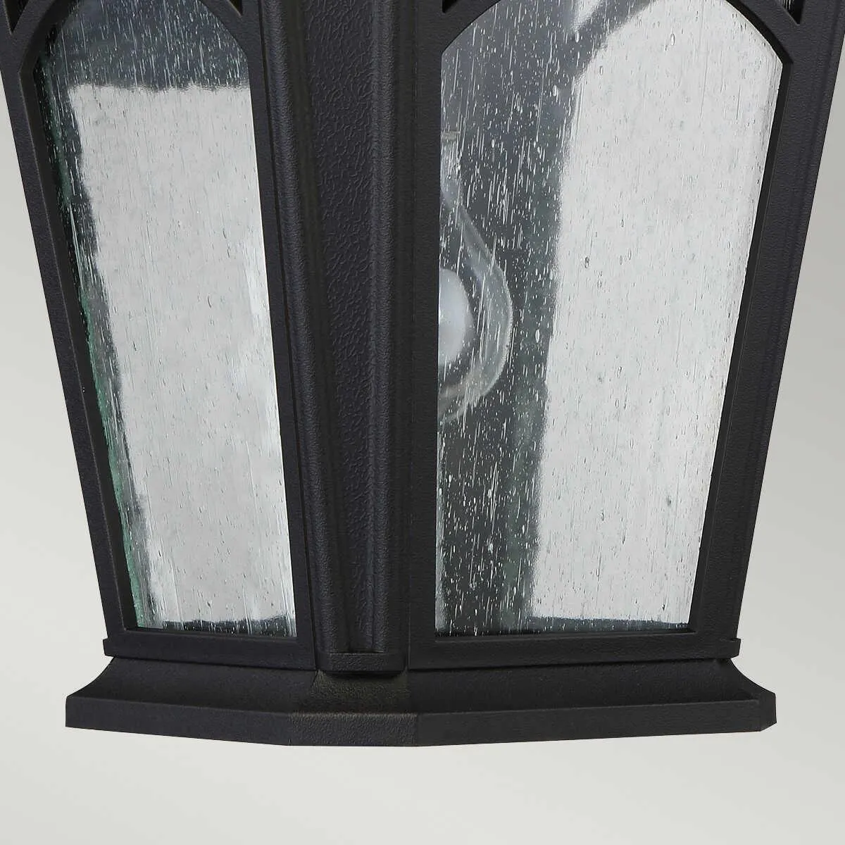 Quoizel Bedford Medium Black Outdoor Wall Light