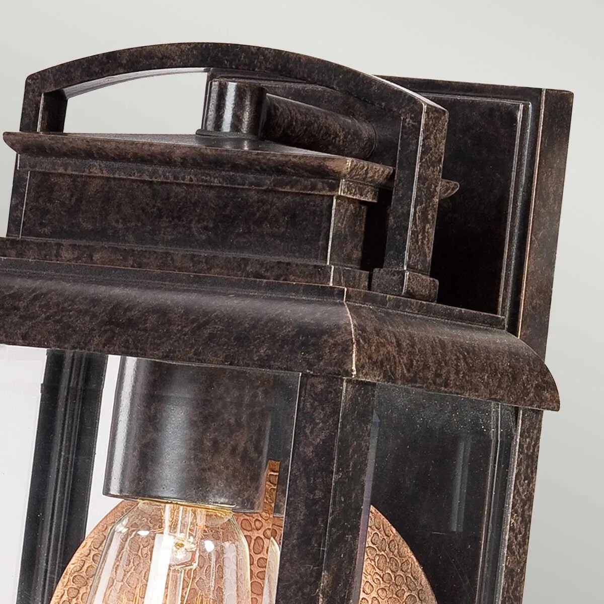 Quoizel Byron Imperial Bronze Small Outdoor Wall Light