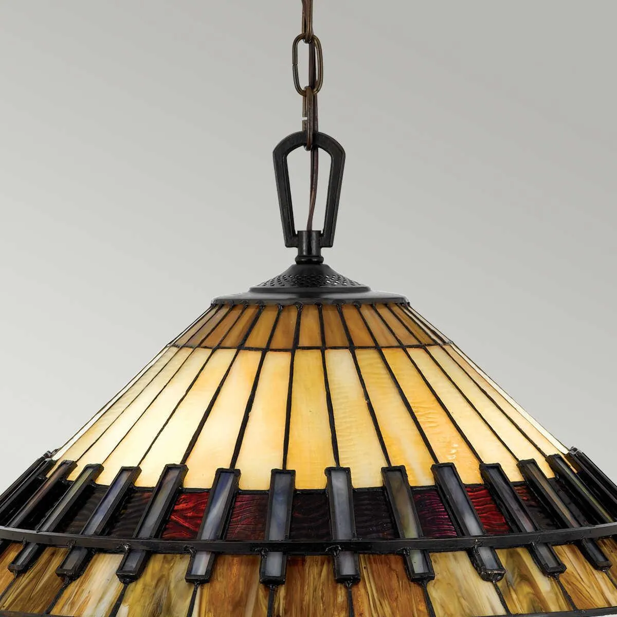 Quoizel Chastain Tiffany Ceiling Light
