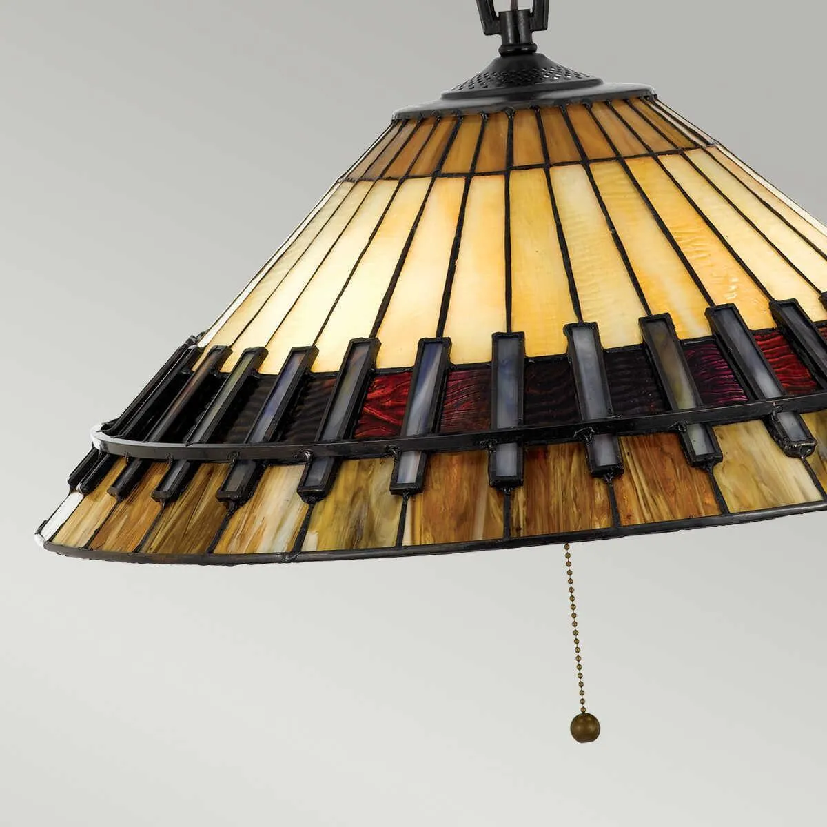 Quoizel Chastain Tiffany Ceiling Light