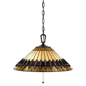 Quoizel Chastain Tiffany Ceiling Light