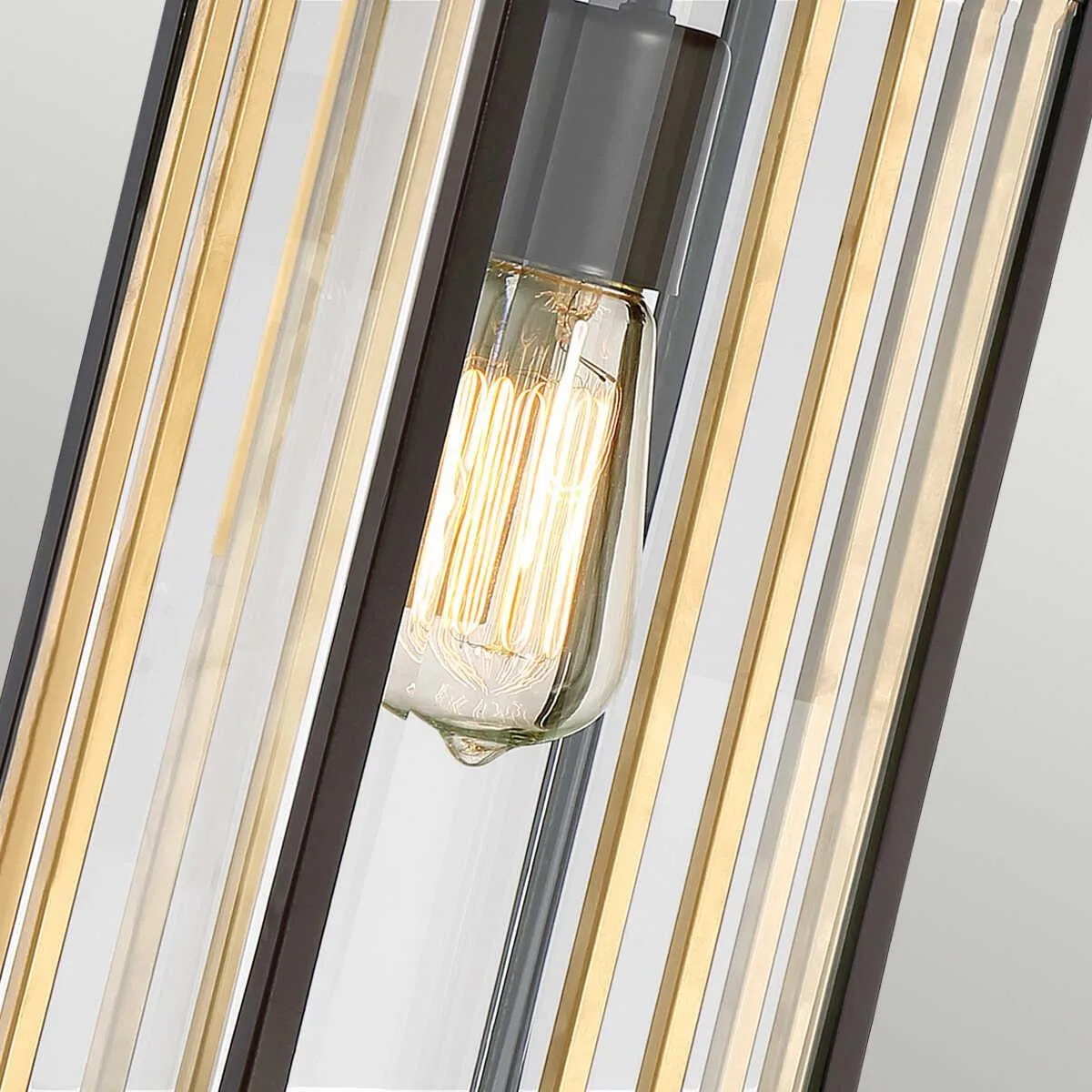 Quoizel Goldenrod Bronze & Gold Outdoor Pendant Light
