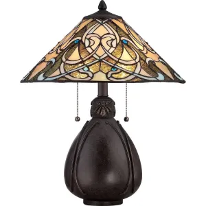 Quoizel India Tiffany Lamp