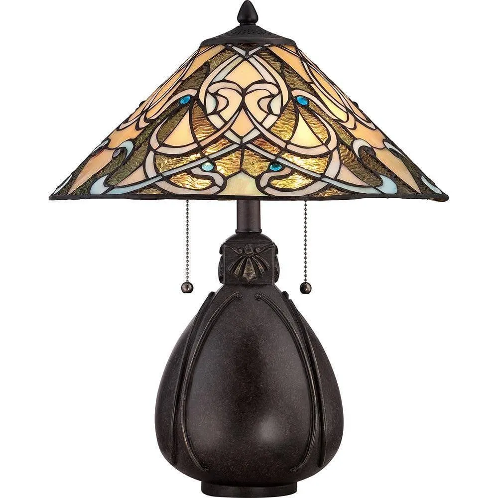 Quoizel India Tiffany Lamp