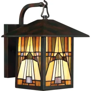 Quoizel Inglenook Medium Tiffany Outdoor Wall Light