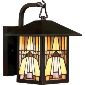 Quoizel Inglenook Small Tiffany Outdoor Wall Light