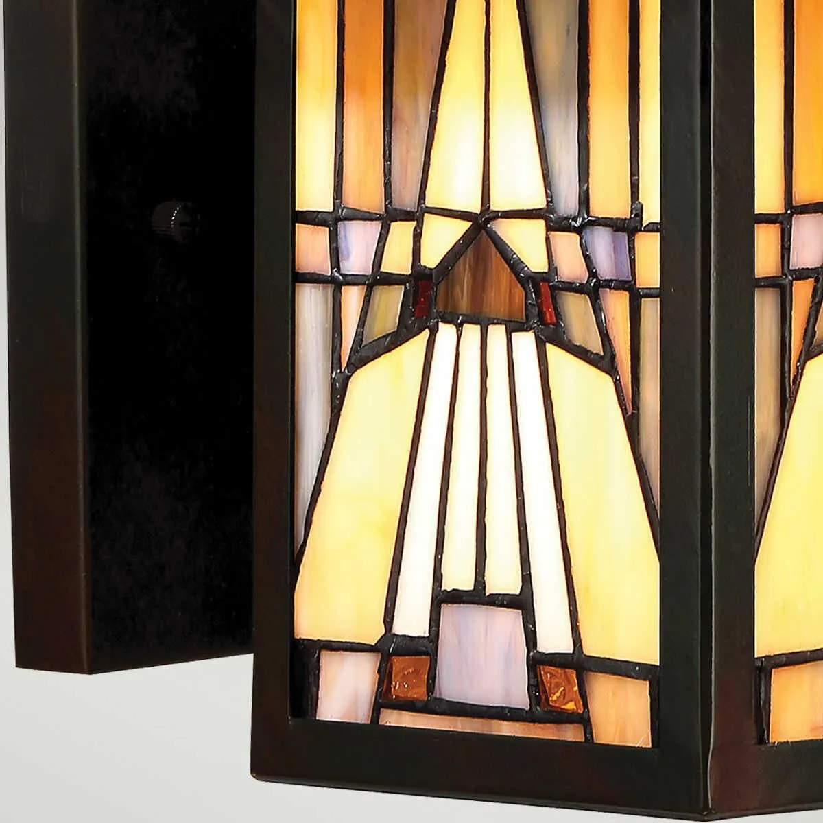 Quoizel Inglenook Small Tiffany Outdoor Wall Light