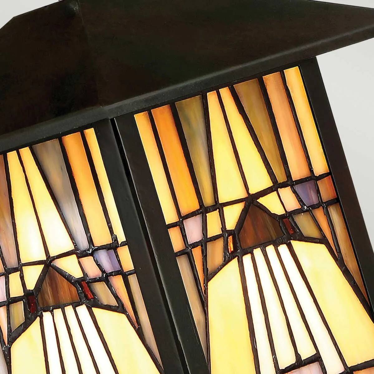 Quoizel Inglenook Small Tiffany Outdoor Wall Light