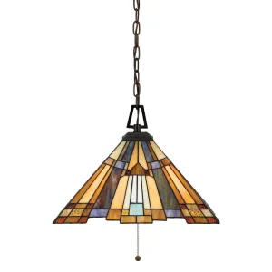Quoizel Inglenook Tiffany Ceiling Light