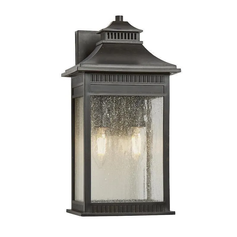 Quoizel Livingston Medium Imperial Bronze Outdoor Wall Light