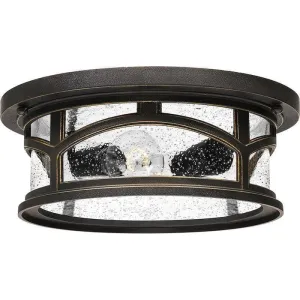 Quoizel Marblehead Bronze Outdoor Porch Ceiling  Light