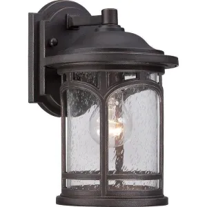 Quoizel Marblehead Small Bronze Outdoor Wall Light