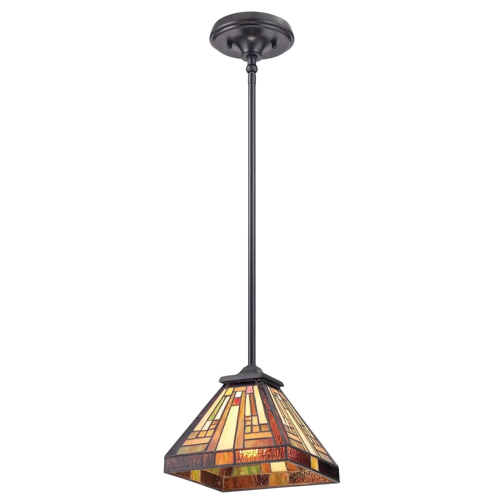 Quoizel Stephen Mini Tiffany Ceiling Pendant Light