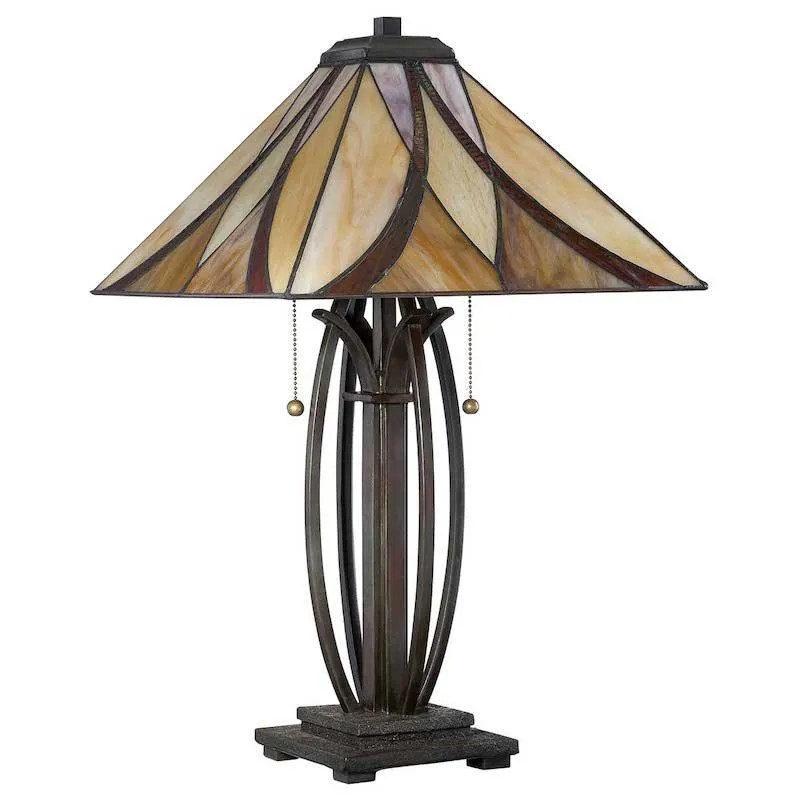 Quoizel Tiffany Asheville Table Lamp