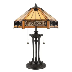 Quoizel Tiffany Indus Table Lamp