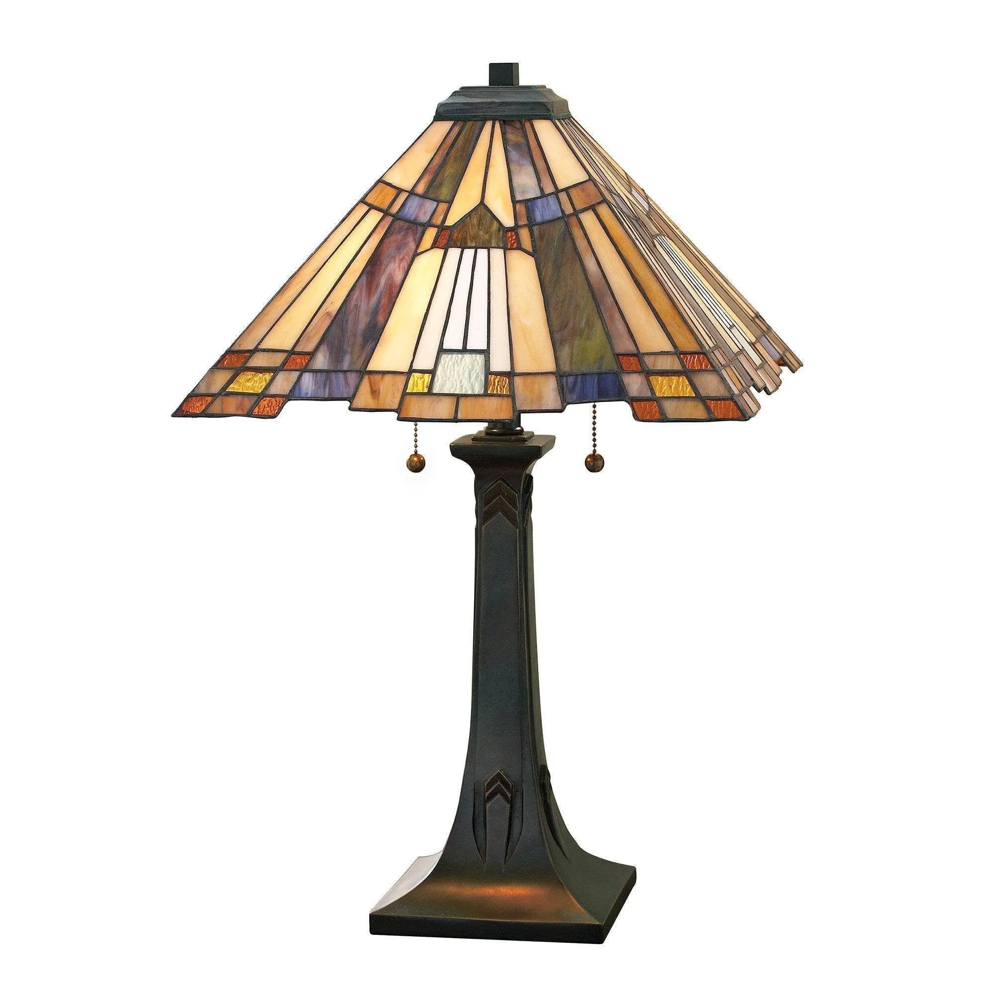 Quoizel Tiffany Inglenook Table Lamp