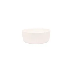 Recycled Stoneware Bowl | White | 10x5cm Zoco Home