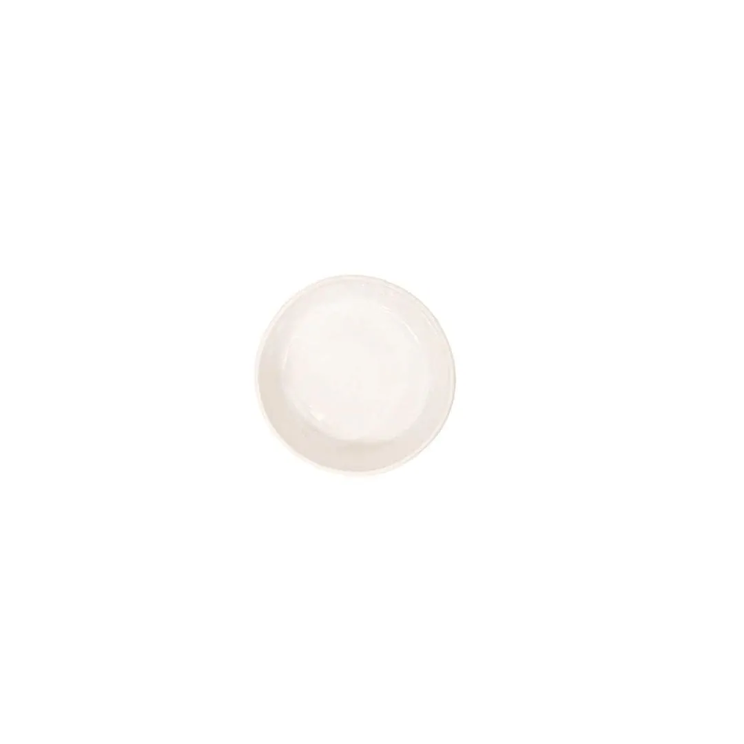 Recycled Stoneware Bowl | White | 10x5cm Zoco Home