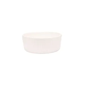 Recycled Stoneware Bowl | White | 15x6cm Zoco Home
