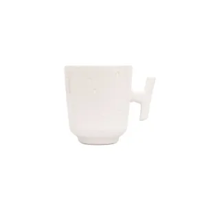 Recycled Stoneware Mug  | White | 17.5x15cm Zoco Home
