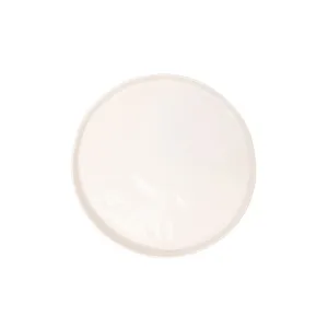 Recycled Stoneware Plate | White | 28x3cm Zoco Home