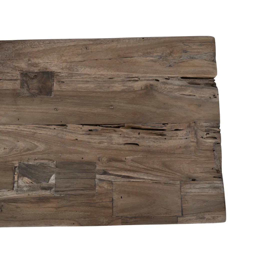 Recycled Teak Bench | Natural 150x30x45cm Zoco Home