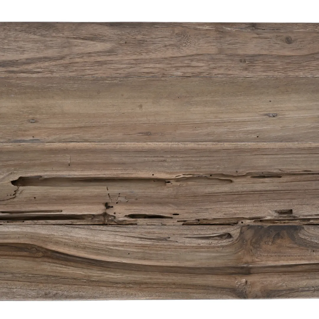 Recycled Teak Bench | Natural 150x30x45cm Zoco Home