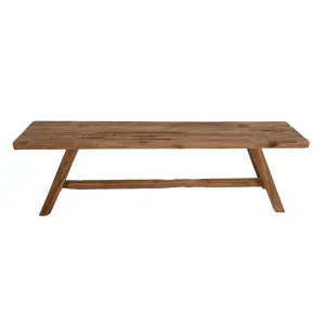Recycled Teak Bench | Natural 150x30x45cm Zoco Home