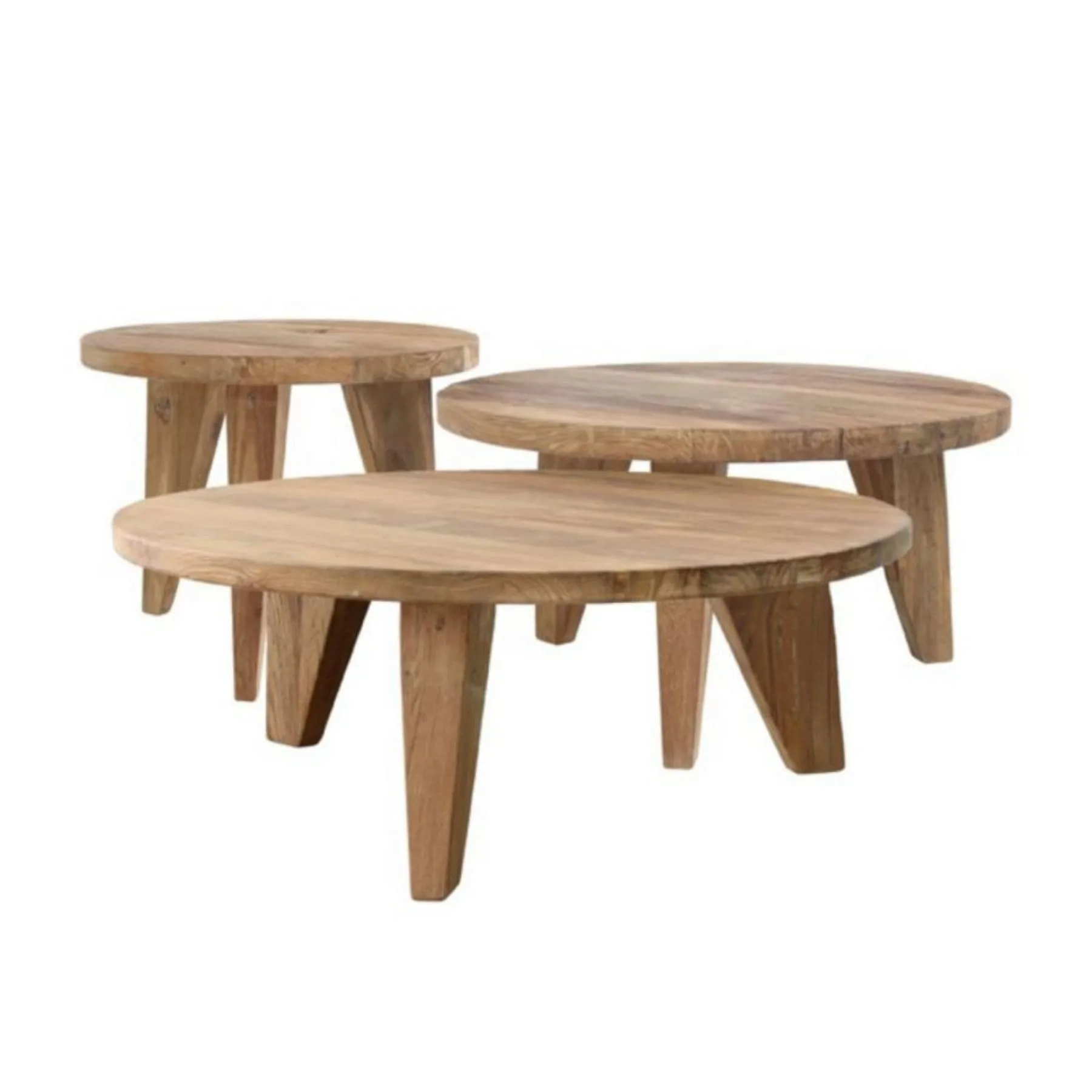 Recycled Teak Coffee Table | 50x41cm Zoco Home